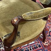 Paire de fauteuils Napoléon III XIXème en acajou