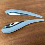 Postmodern Cutlery Conran Salad Spoons, 1990s, Set of 2