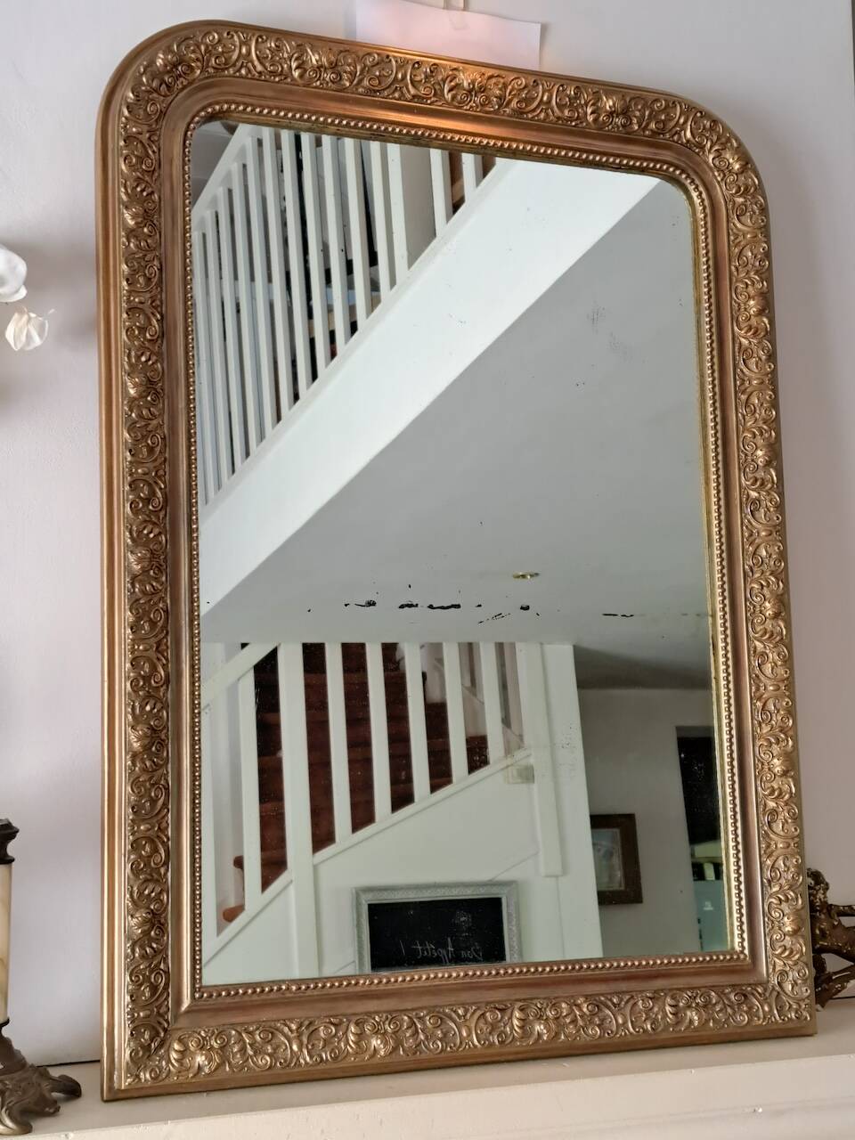Antique Louis Philippe mirror 101 X 74
