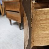 Pair of JOHNSON CARPER 1960's night tables