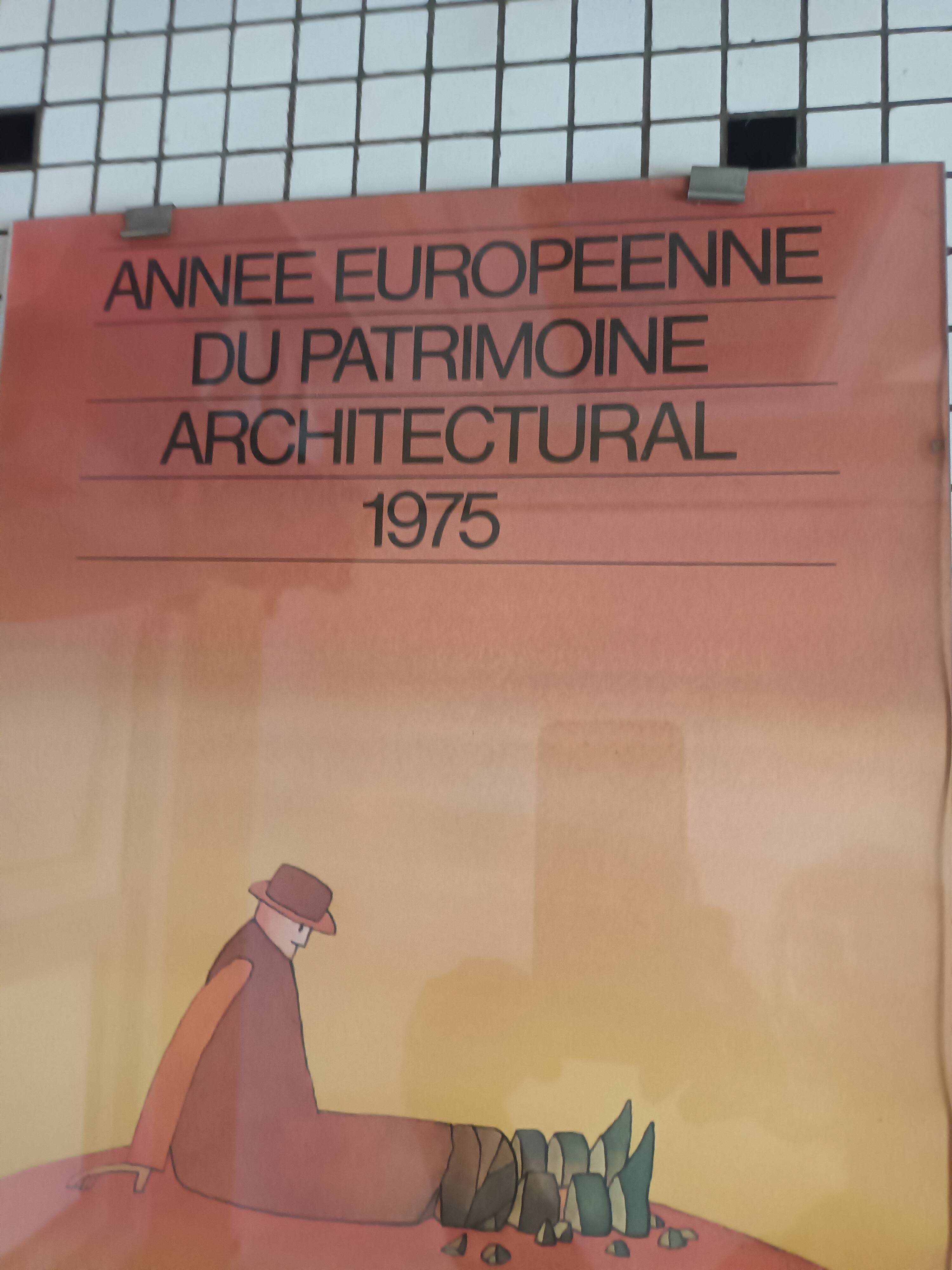Affiche folon 1975