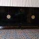 4-Door black laced enfilade by Jean Pascaud 1940 1945 art deco