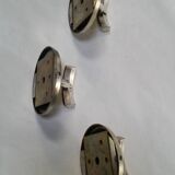 Coat rack with 3 art-deco hooks