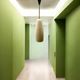 Italian Opaline Glass Light Pendant 1960’s