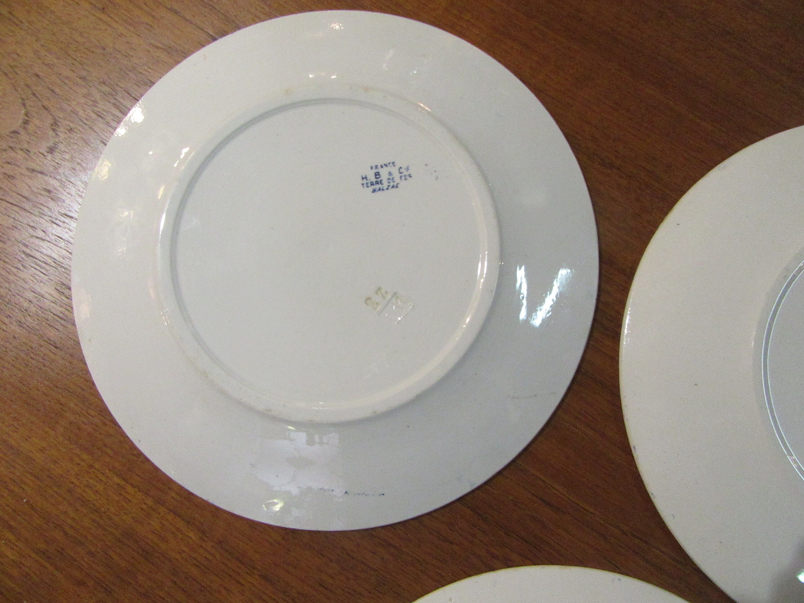 Plates France HB & cie Terre de fer