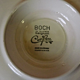 Vintage Boch La Louvière Corfou Collection Sauce/Sauce Boat Assiette Fixe