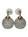 Paire d’appliques murales vintage