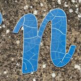 Lot of letters of sign