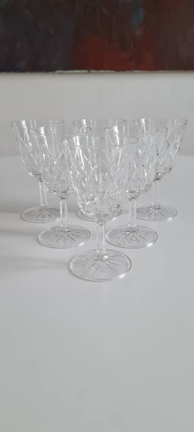 Set de 6 verres à vin