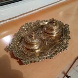 Bronze inkwell