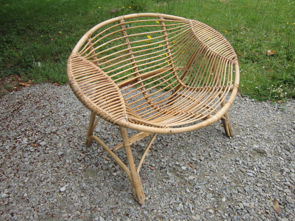 Fauteuil rotin