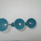 Set of three scandinavian candlesticks