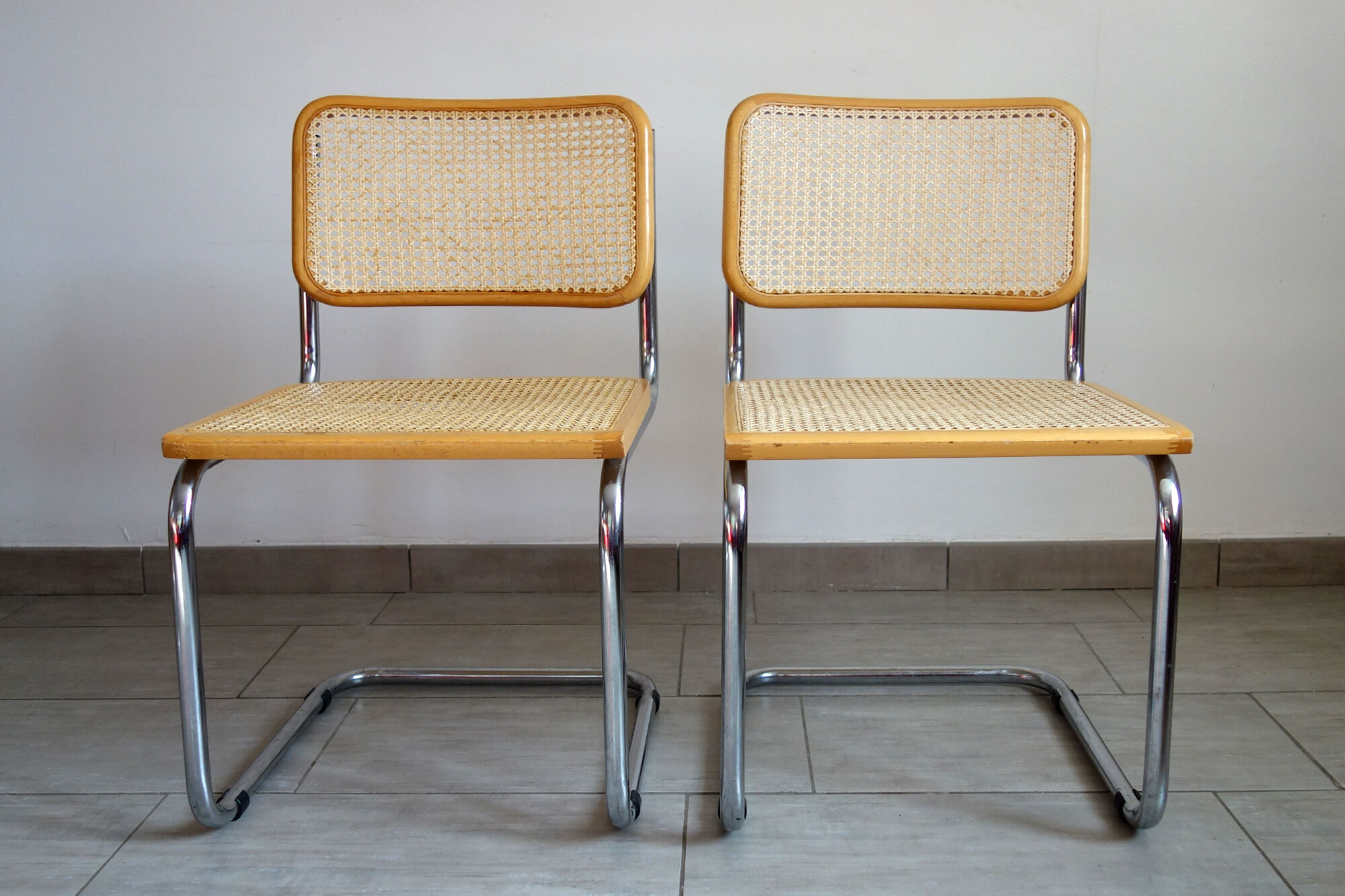 Serie de 4 chaises Cesca B32