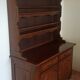 two-body oak solid wood sideboard