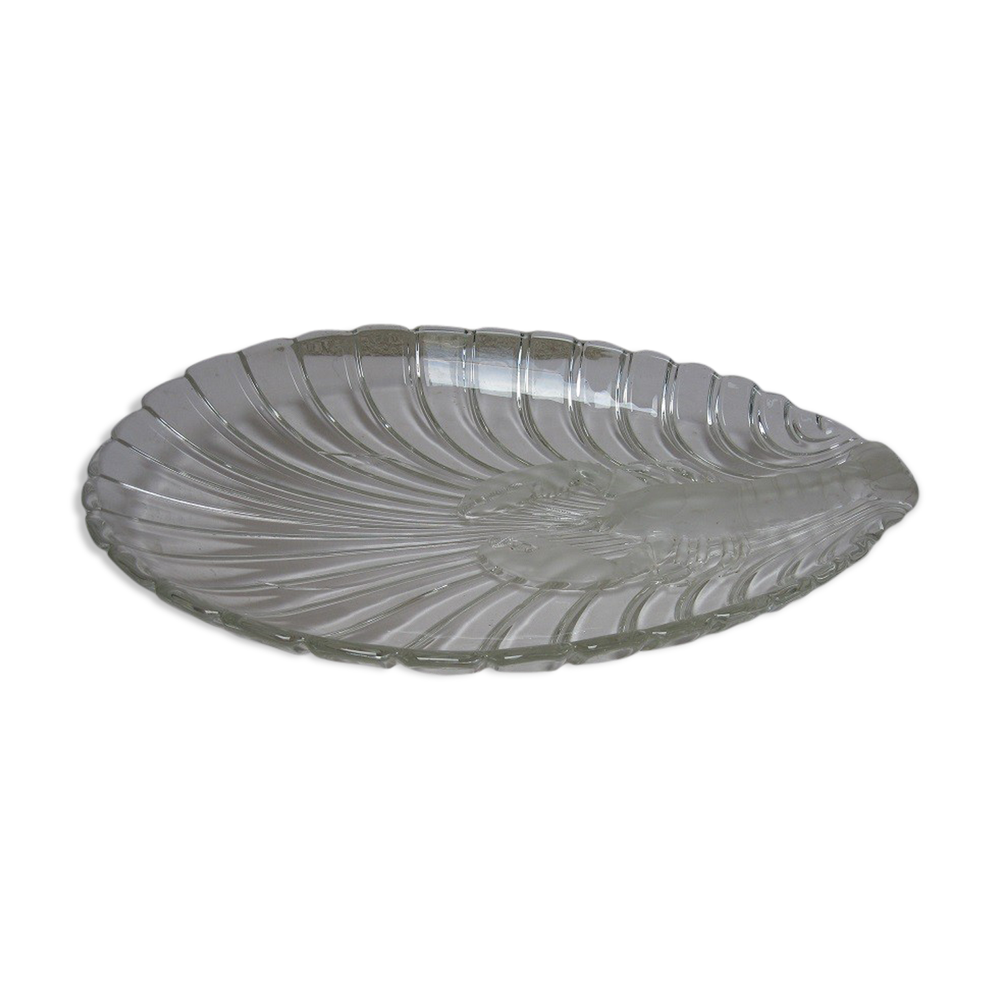 Glass lobster dish