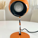 Targetti lamp vintage 1960s space age orange chrome
