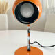 Targetti lamp vintage 1960s space age orange chrome