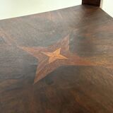 Art Deco Oak Side Table Inlaid Leaf coromandel minimalist design