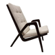 Single restored armchair by Jan Vanek