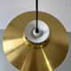 Vintage pendant lamp brass