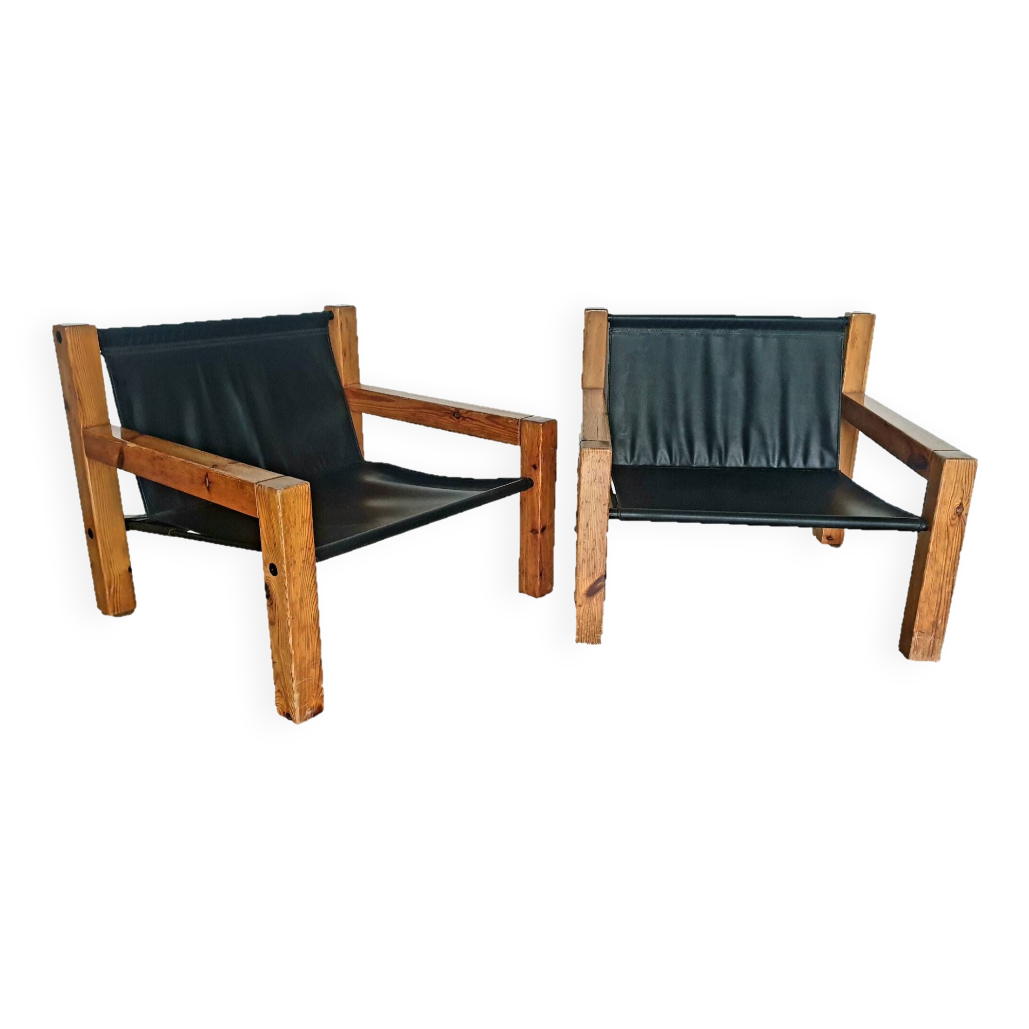 Paire de fauteuil par Max Papiri