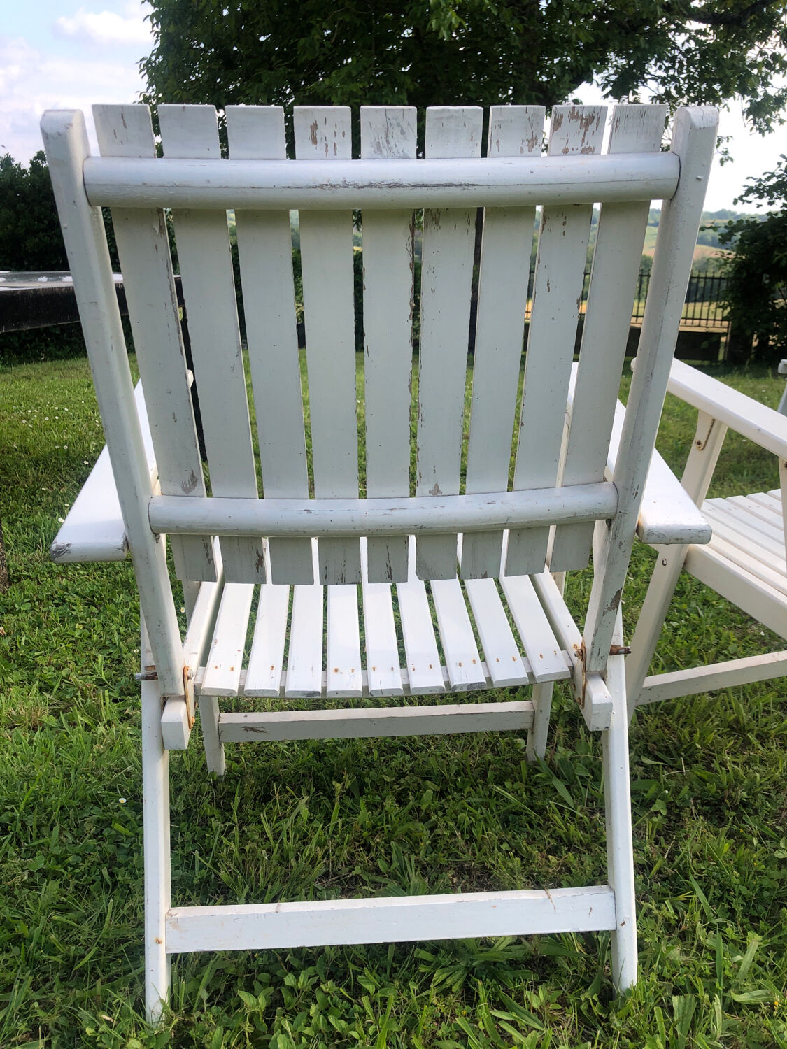 5 fauteuils de jardin 1970-1980