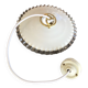 Suspension en opaline blanche