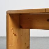 Solid pine stools, France circa 1975