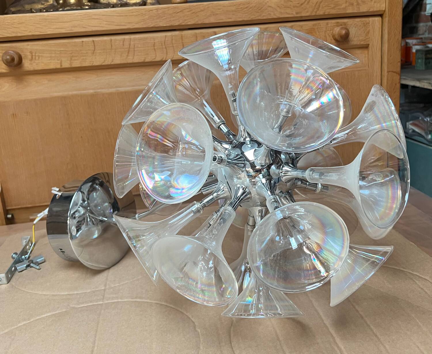 Vintage Sputnik Chandelier