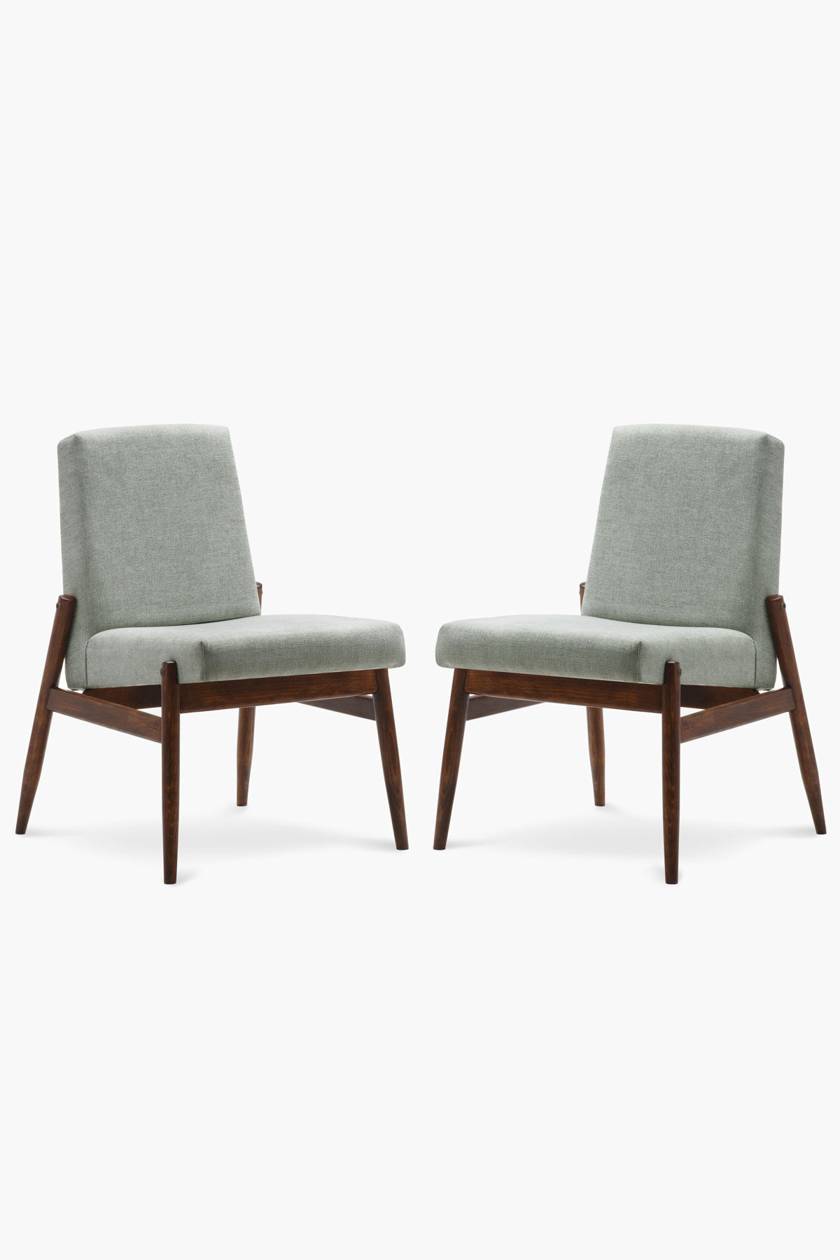 Paire de fauteuils type 300-227 celia