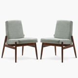 Pair of type 300-227 celia armchairs