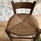 Old wooden country chair.