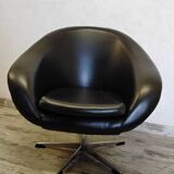 70s style swivel armchair