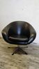 Fauteuil pivotant style années 70