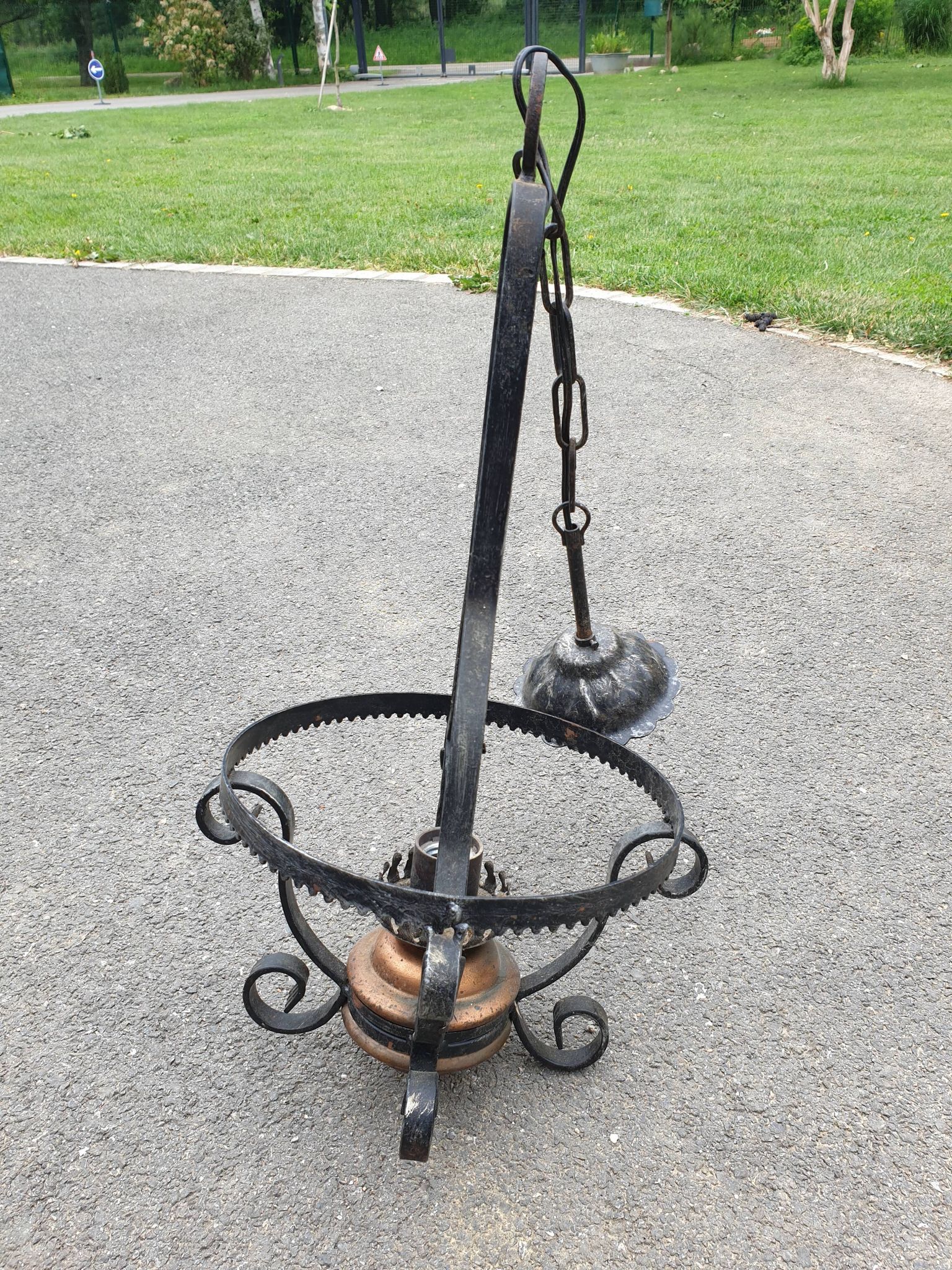 Country chandelier
