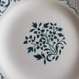 Set of 4 Digoin Sarreguemines dessert plates Versailles model