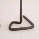 Pair of wrought iron candle holders 1960