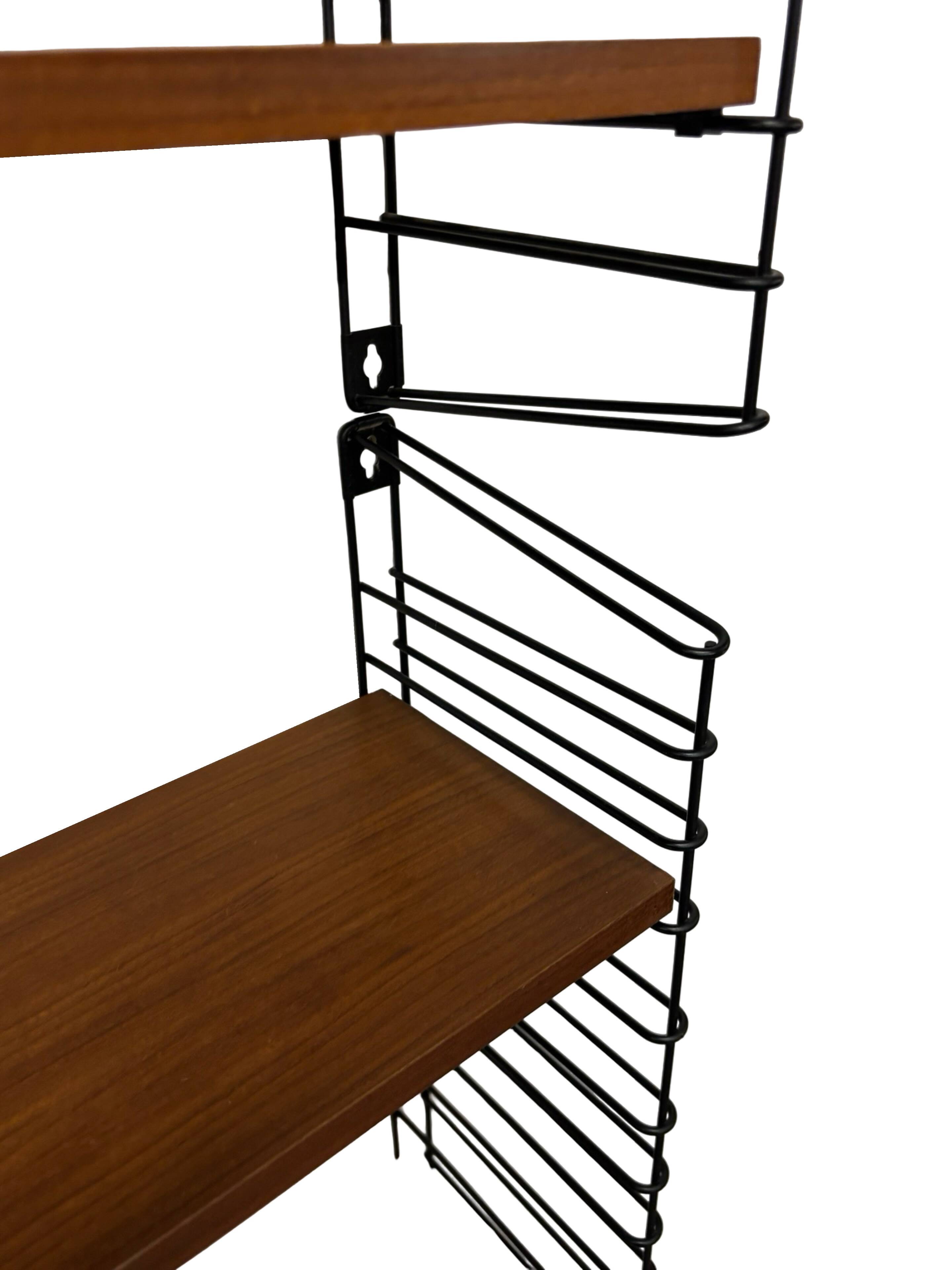 Vintage XXL Tomado Holland Teak Wall Unit Shelving unit Modular 1960 Design