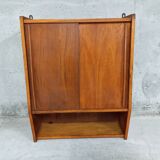 Étagère murale en bois années 50/60