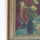 Nature morte : Vases et fruits par T.S.