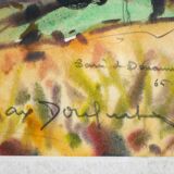 The bay of Douarnenez by Max H.J. Douguet(1903-1989)