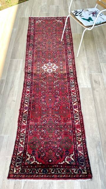 Tapis de couloir oriental époque Art déco