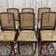 Set of 6 Louis XVI style chairs