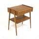 Scandinavian teak bedside table, AB Carlströms & Co Möbelfabrik, Sweden