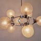 Large Midcentury Galaxy Sputnik Chandelier, Germany, 1970s