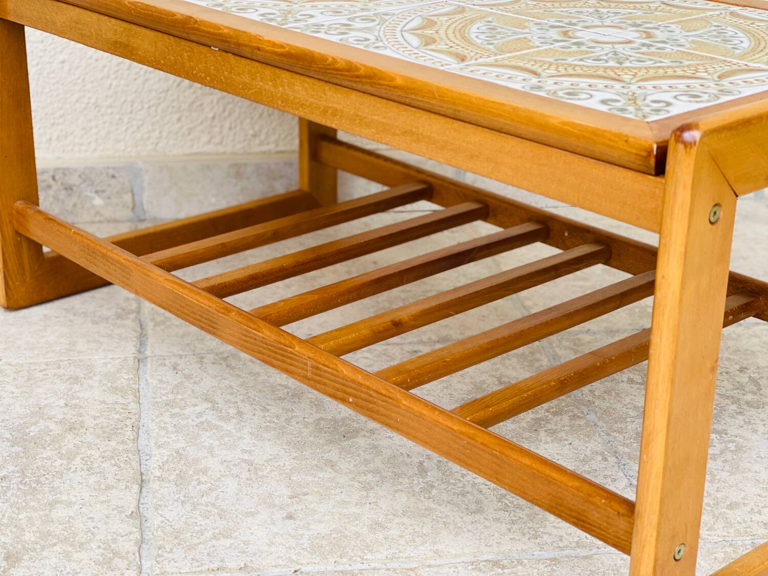 1960s Scandinavian teak coffee table