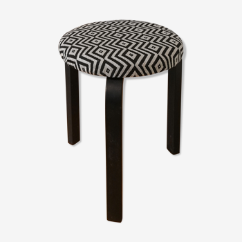 Alvar Aalto's e60 covered stool edited by Artek