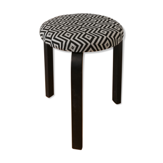 Alvar Aalto's e60 covered stool edited by Artek