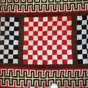 Tapis Moderne Vintage Français, Années 1960, Élégance et Design Unique