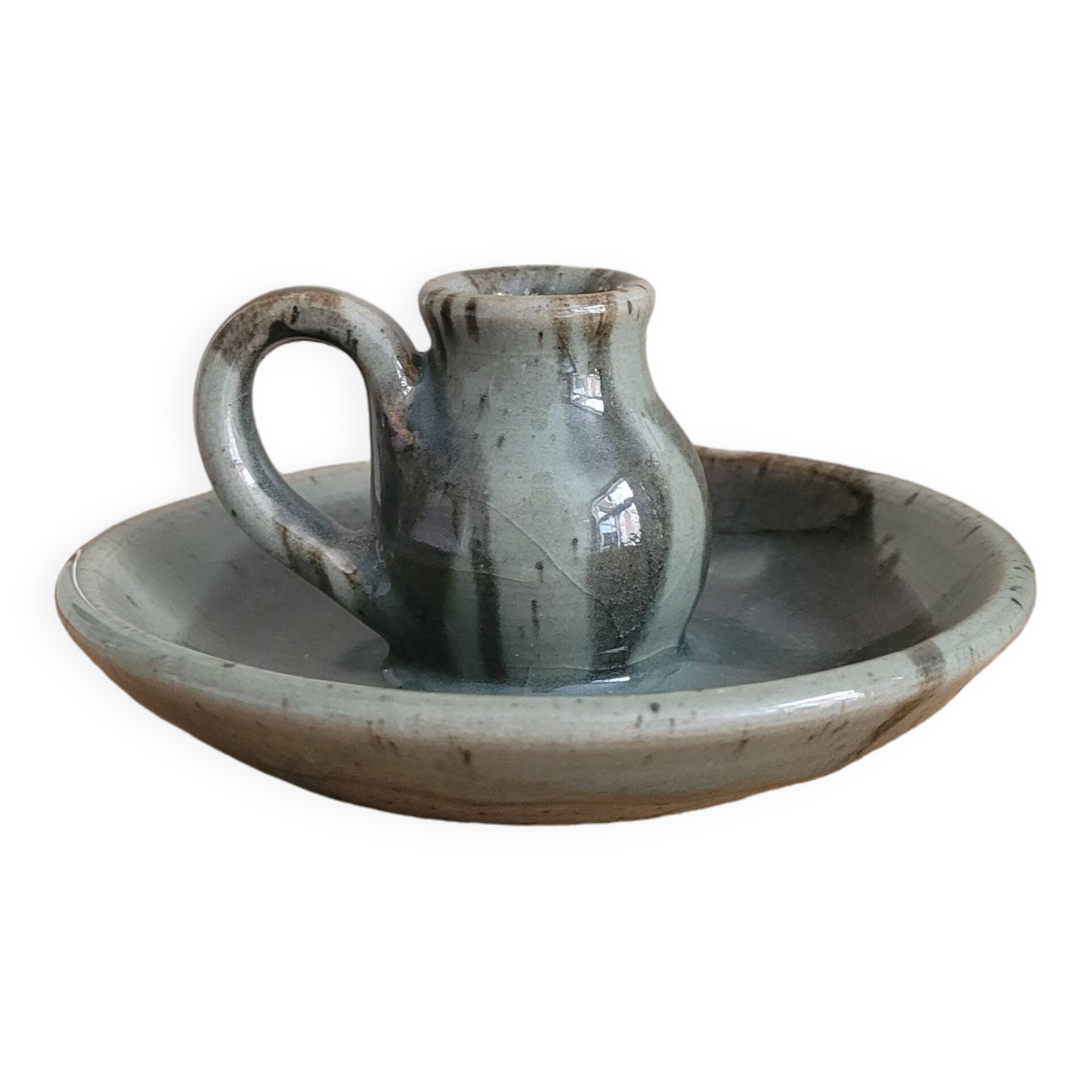 La Redoute x Selency ceramic candle holder 13 marbled